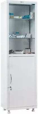 Шкаф медицинский металлический Hilfe МД 1 1650/SG